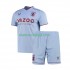 Camisola Aston Villa Criança Equipamento Segundo 2022-2023 Manga Curta